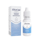 Elliecoo Contact Lens Lubricating Eye Drops Hyaluronic Acid Moisturizing Eye Drops Redness Relief Eye Drops (0.34 FL OZ,10 ML)